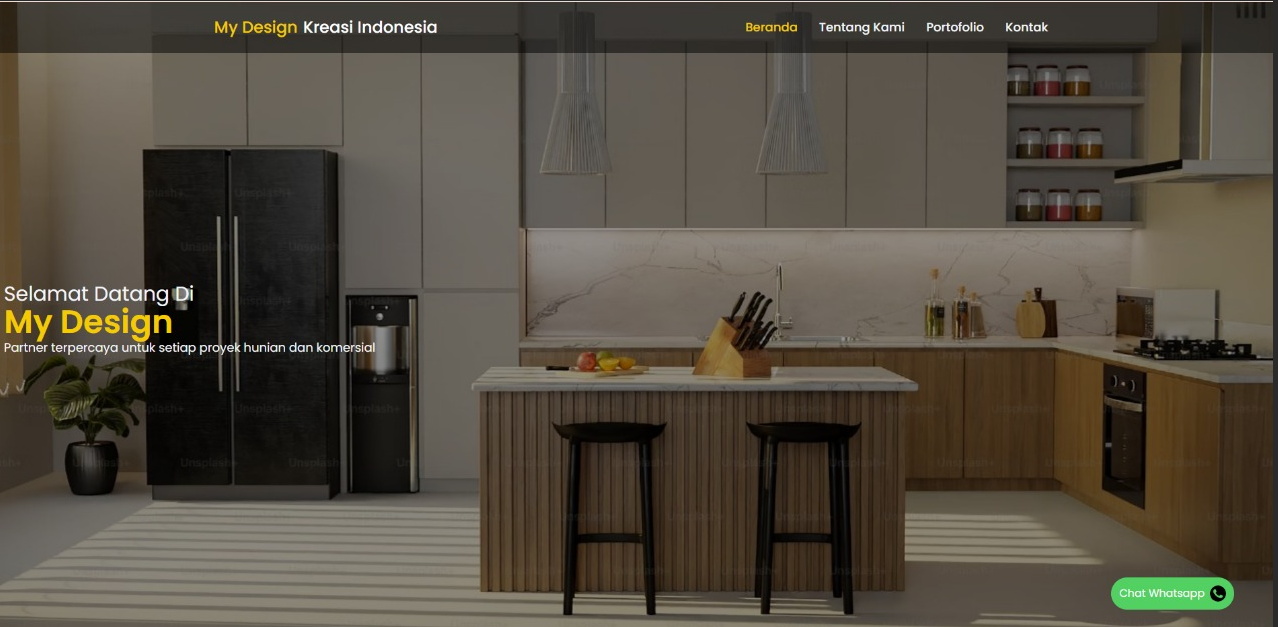 MY DESIGN — Business Website